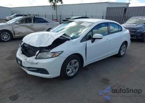 2014 Honda Civic Lx z USA, uszkodzony, nr VIN 19XFB2F5XEE218092